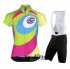 2016 Women Assos Cycling Jersey and Bib Shorts Kit Green Blu