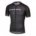 2017 Castelli Cycling Jersey and Bib Shorts Kit deep black