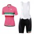 2017 Women Sportful Cycling Jersey and Bib Shorts Kit rose
