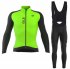 ALE Long Sleeve Cycling Jersey and Bib Pants Kit 2017 green
