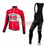 Lotto Soudal Cycling Jersey and Kit Long Sleeve 2015 red black