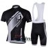 2013 Scott Cycling Jersey and Bib Shorts Kit Black White