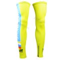 2015 Saxo Bank Tinkoff Cycling Leg Warmer yellow