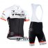2015 Trek Factory Cycling Jersey and Bib Shorts Kit Black Wh