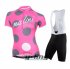 2015 Women Nalini Cycling Jersey and Bib Shorts Kit Pink Gra