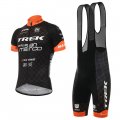 2017 Trek Cycling Jersey and Bib Shorts Kit black