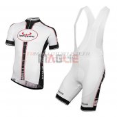 Bobteam Cycling Jersey Kit Short Sleeve 2016 white
