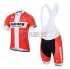 Stolting Cycling Jersey Kit Short Sleeve 2017 white and red